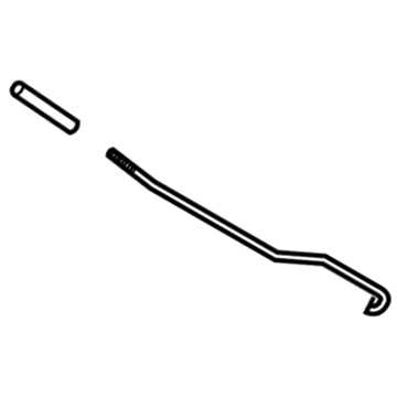 GM 84178781 Knob Assembly, Rear Side Door Locking Rod