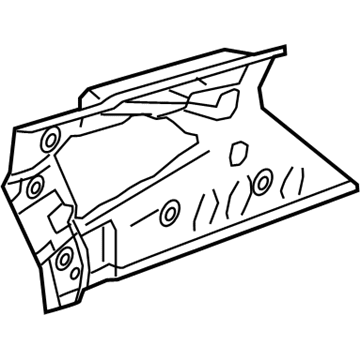 GM 84526310 Panel Assembly, Qtr Inr