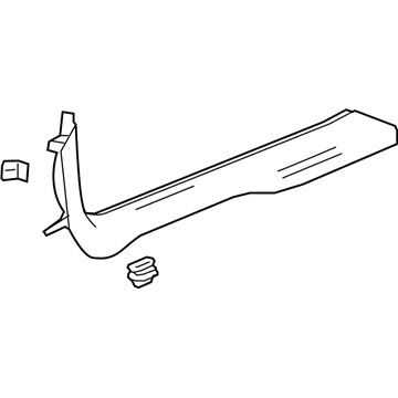 GM 84429629 Molding Assembly, Front S/D Sill Garn *Atmosphere R