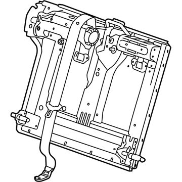 GM 13290270 Panel Assembly, Rear Seat Back Cushion