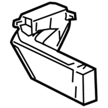 GM 15206749 Duct Assembly, Floor Air Outlet