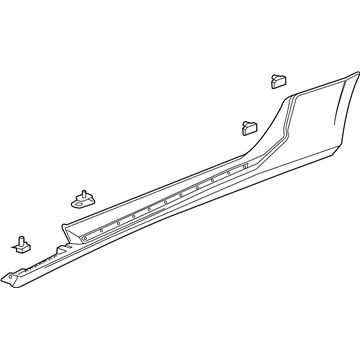 GM 84177432 Molding Assembly, Rocker Panel *Service Primer