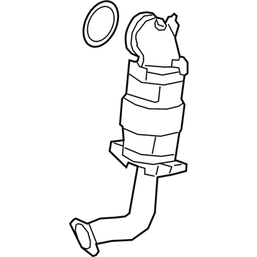 Chevrolet Blazer Catalytic Converter - 55512009