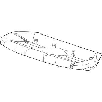 GM 22783936 Pad Assembly, Rear Seat Cushion