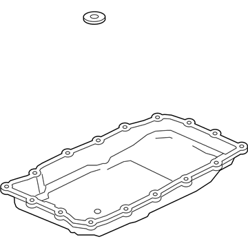 Chevrolet Suburban Transmission Pan - 24293671