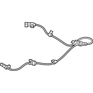 Buick ABS Sensor - 84613191