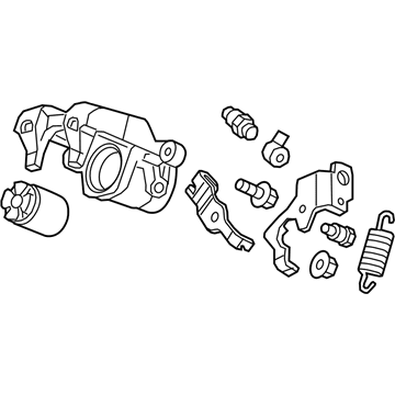 GM 13509995 Housing Assembly, Rear Brake Caliper