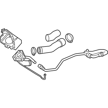 2019 Chevrolet Express Fuel Filler Hose - 84136770