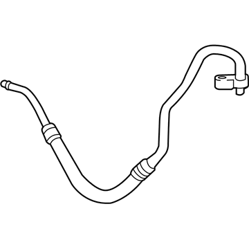 Chevrolet Cruze Transmission Oil Cooler Hose - 39014808