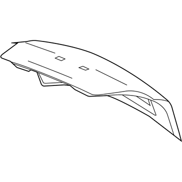 GM 9056872 Lid Assembly, Rear Compartment (W/O Spoiler)