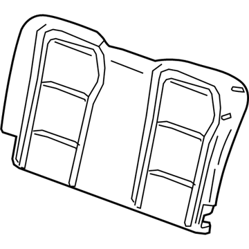 GM 23369457 Pad, Rear Seat Back