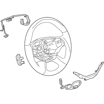 2014 Chevrolet Impala Steering Wheel - 84346033