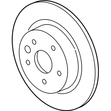 2016 Buick Envision Brake Disc - 13506241