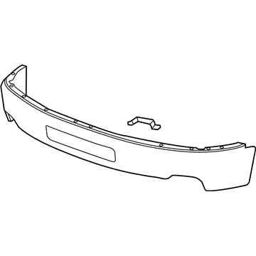 GM 25998989 Bar Assembly, Front Bumper Imp *Chrome