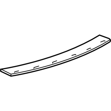 GM 25798787 Pad, Rear Bumper Fascia Bumper Guard