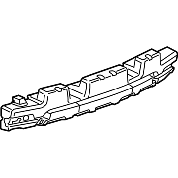 GM 23477043 Absorber, Rear Bumper Fascia Energy