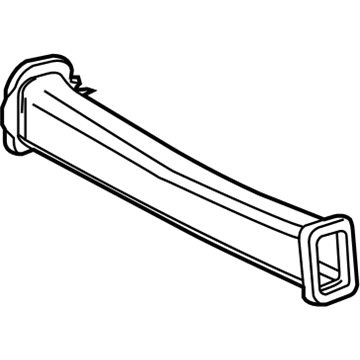 GM 15873576 Duct, Auxiliary A/C Air Outlet