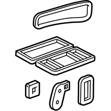 GM 95369778 Seal Kit, Heater & A/C Evaporator & Blower Module