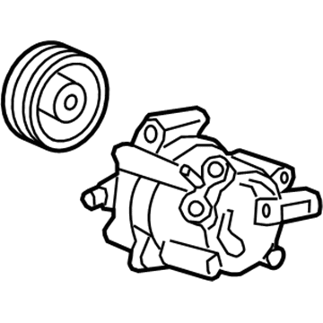 GM 88953303 Connector Asm,A/C Compressor Wiring Harness *Black