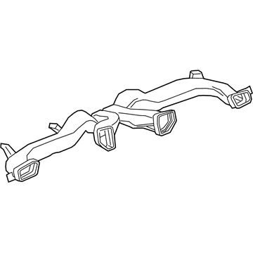 GM 39118012 Duct Assembly, I/P Otr Air Otlt