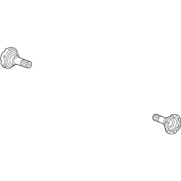 GM 84080684 Rear Axle Shaft Assembly