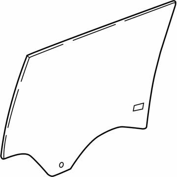 GM 84635348 Window, Rear S/D