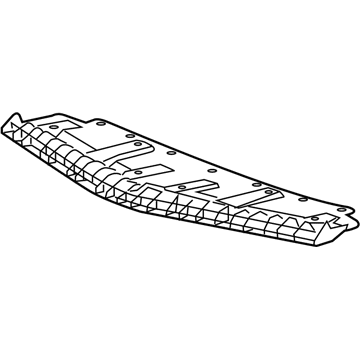 GM 20952857 Support,Front Bumper Fascia Lower