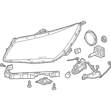 GM 26672545 Headlight Assembly