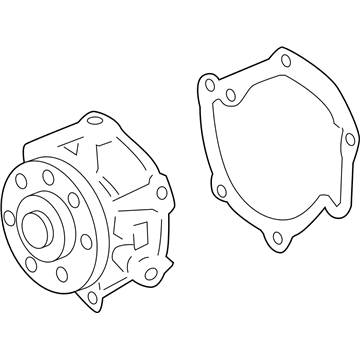 2008 Pontiac G8 Water Pump - 95711081