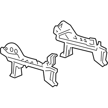 GM 89044476 Adjuster Kit,Passenger Seat Inner & Outer