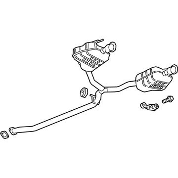 GM 84925265 Muffler Assembly, Exh (W/ Exh Aftertreatment)