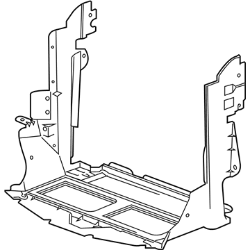 GM 23410759 Baffle Assembly, Radiator Air Lower