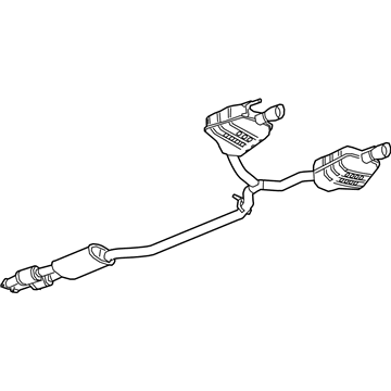 GM 84315302 Muffler Assembly, Exhaust (W/ Exhaust Aftertreatment)