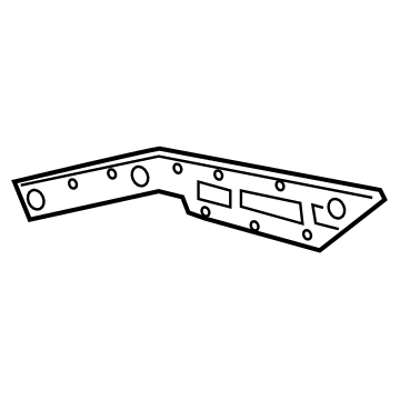 GM 84309652 Guide Assembly, Rear Bumper Fascia *Tbd