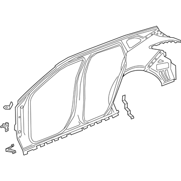 GM 84607020 Panel Assembly, Body Si Otr