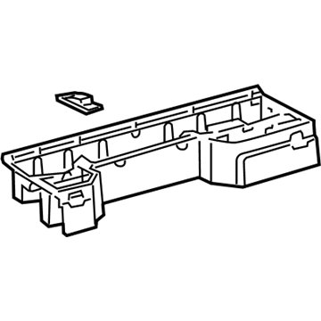 GM 19184718 Compartment,Rear Compartment Floor Stowage