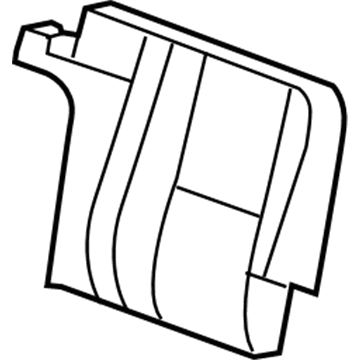 2011 Chevrolet Suburban Seat Cushion Pad - 22771052