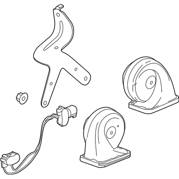 GM 23421629 Horn Assembly, Dual