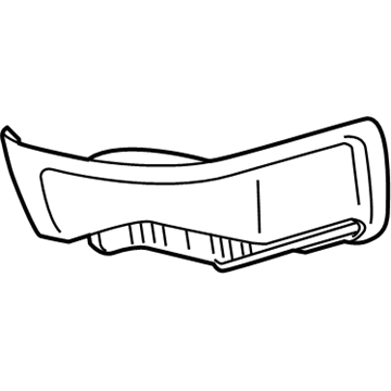 GM 84636771 Insert, Rear Bpr Step Pad