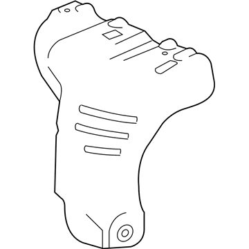 GM 25186216 Shield Assembly, Exhaust Manifold Heat