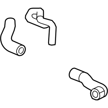 Cadillac ATS Radiator Hose - 84128674