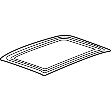 GM 22967972 Window Assembly, Sun Roof