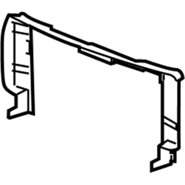 GM 84152205 Baffle, Front Bumper Shutter