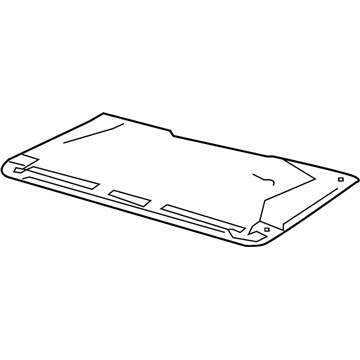 GM 92508871 Sunshade Assembly, . *Titanium