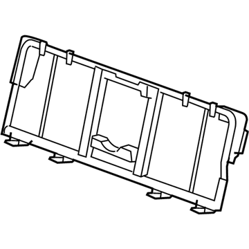 GM 25893737 Frame Assembly, Rear Seat Back Cushion