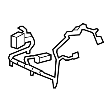 GM 20877344 Harness Assembly, Front Floor Console Wiring