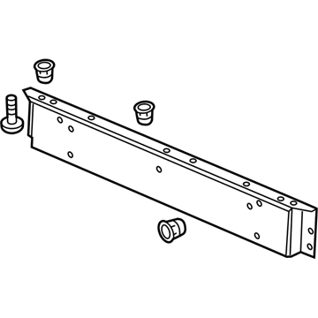 GM 22980023 Bar Assembly, Front End Lower Body Rail Cr