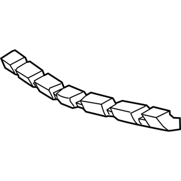 GM 22790935 Absorber Assembly, Front Bumper Fascia Energy Lower