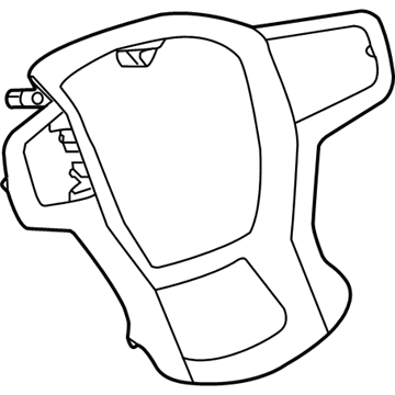 GM 84881326 Applique Assembly, Strg Whl Tr Spoke Cvr *Aegis