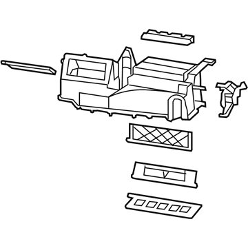 GM 15844208 Case,A/C Evaporator Upper